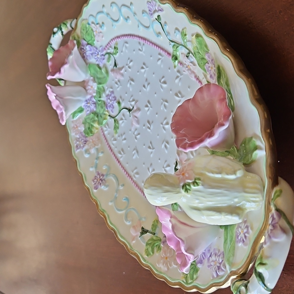 Springtime Collection 2001 Platter Plate. NIB! - Picture 16 of 17
